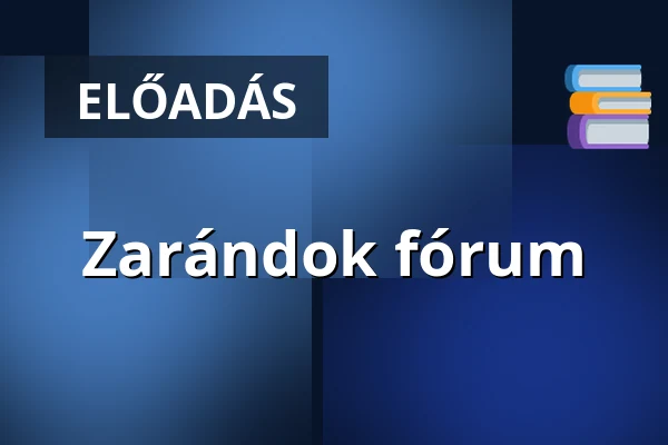 Zarándok fórum — Mária Múzeum, Petőfiszállás