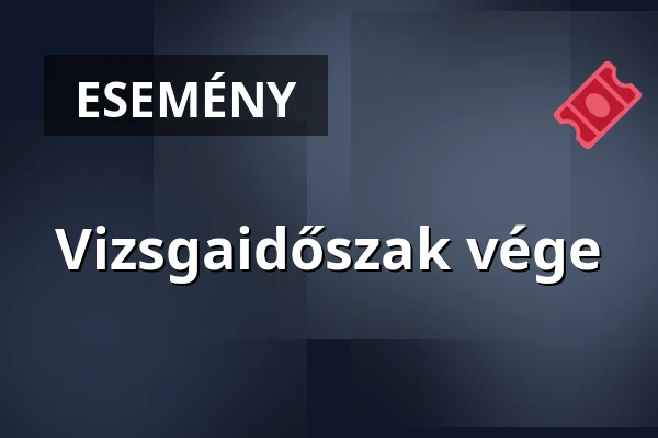 Vizsgaidőszak vége — avkf budapesti campus, Budapest