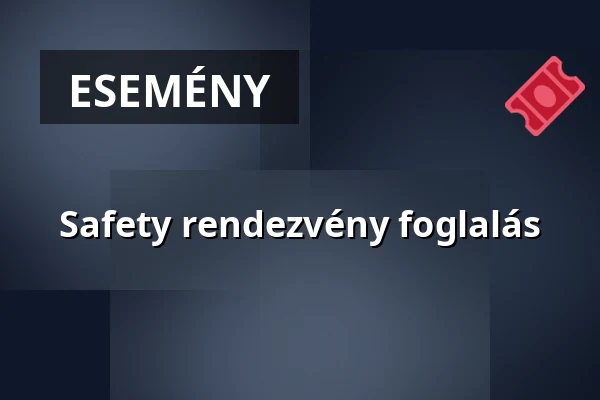 Safety rendezvény foglalás — Silverkart, Budapest