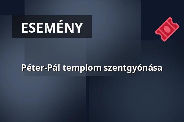 Péter-Pál templom szentgyónása — Keresztelő Szent János-Templom, Szentendre