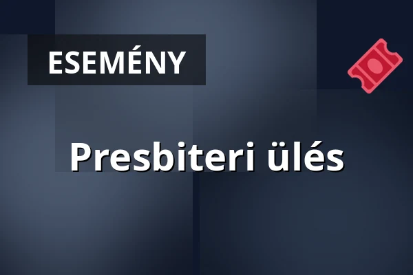 Presbiteri ülés · Svábhegyi Református Templom, Budapest