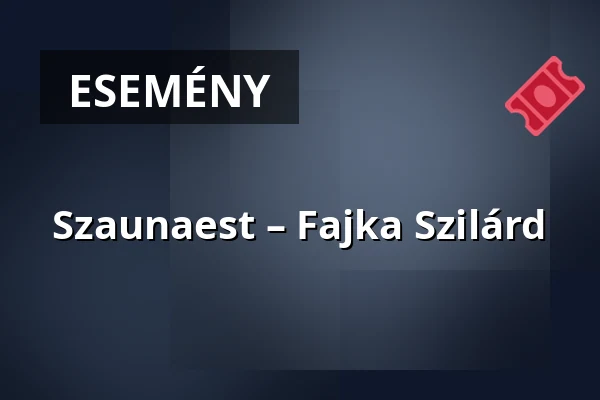 Szaunaest – Fajka Szilárd — Ceglédi Gyógyfürdő És Szabadidőközpont, Ceglédbercel
