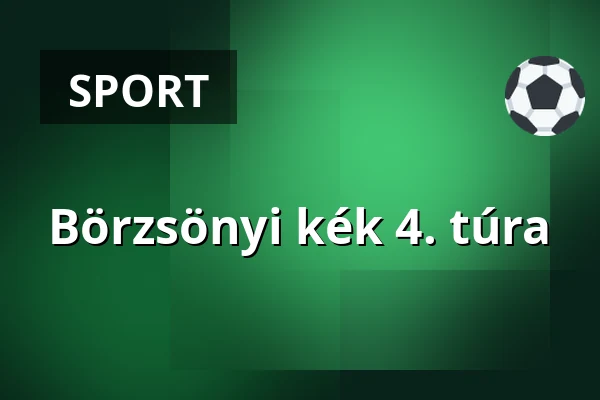 Börzsönyi kék 4. túra