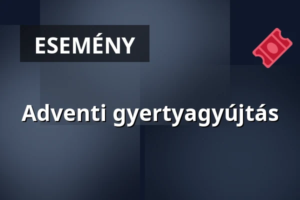 Adventi gyertyagyújtás — Domoszló, Domoszló