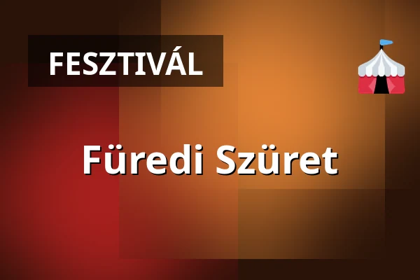 Füredi Szüret · Tagore sétány, Balatonfüred
