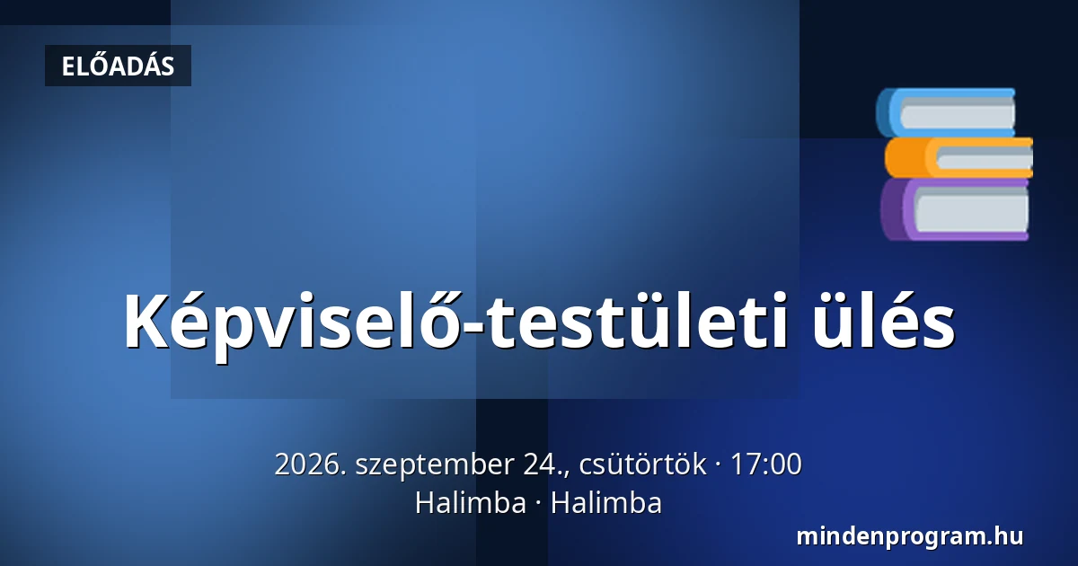 Képviselő-testületi ülés — Halimba, Halimba