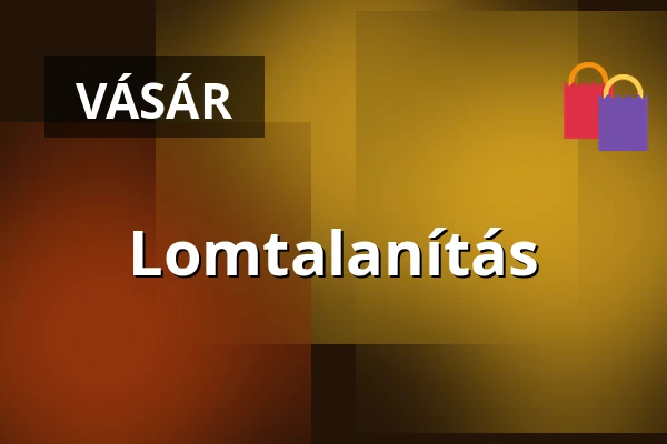 Lomtalanítás — Halimba, Halimba