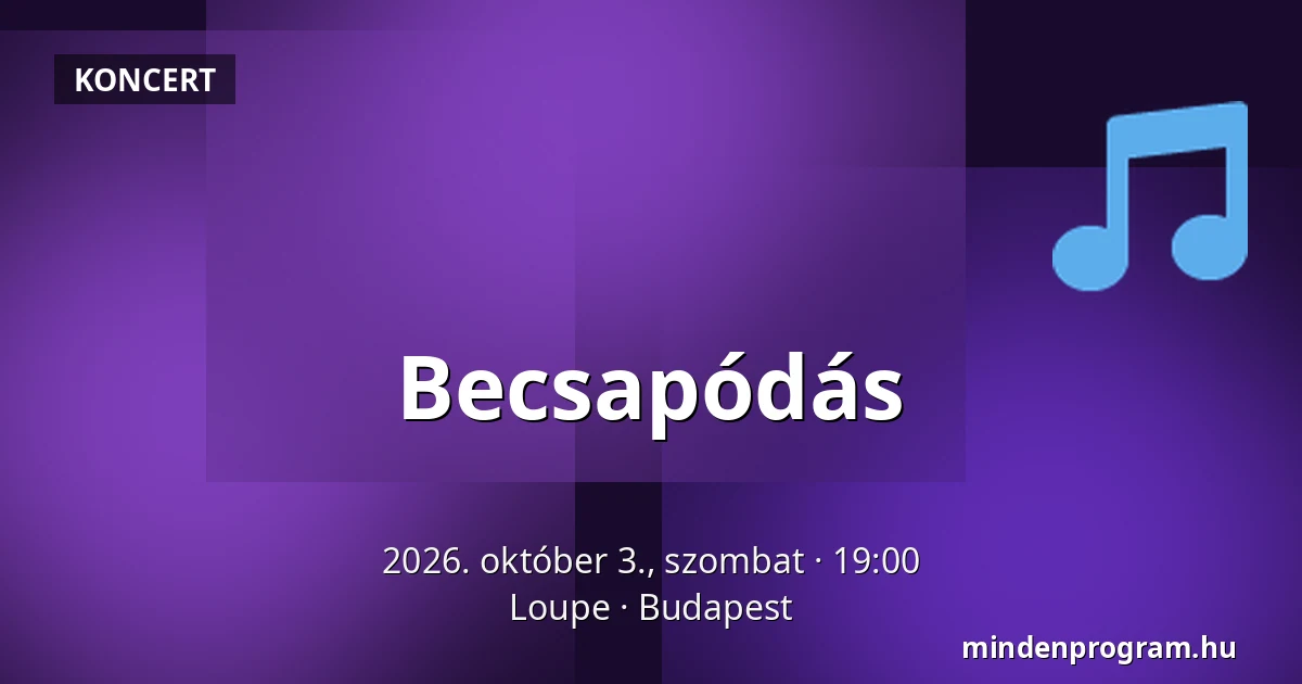 Becsapódás · Loupe, Budapest