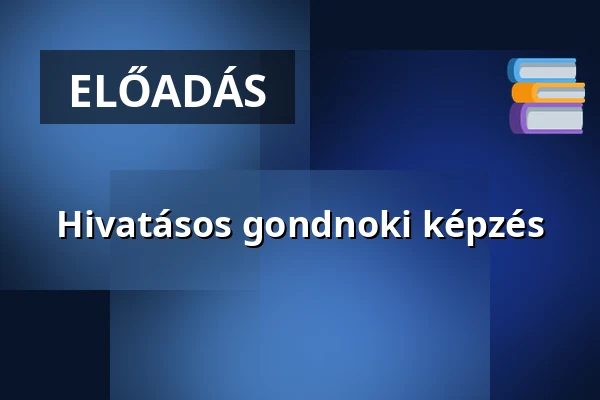 Hivatásos gondnoki képzés · Elek, Elek