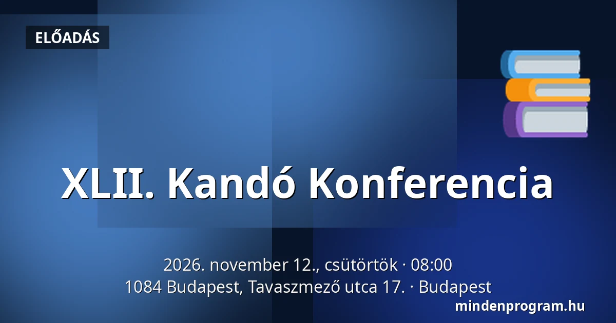 XLII. Kandó Konferencia — Budapest