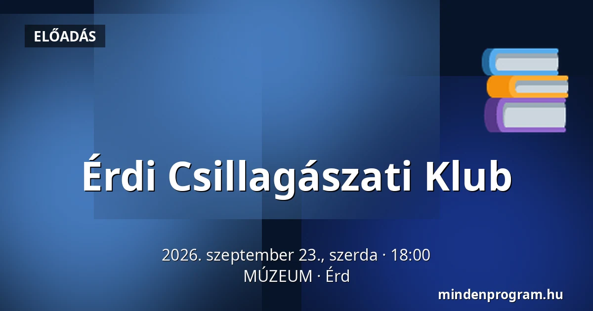 Érdi Csillagászati Klub — MÚZEUM, Érd