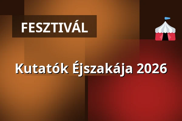 Kutatók Éjszakája 2026 — MÚZEUM, Érd