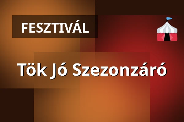 Tök Jó Szezonzáró — Nagycenki Széchenyi Múzeumvasút, Nagycenk