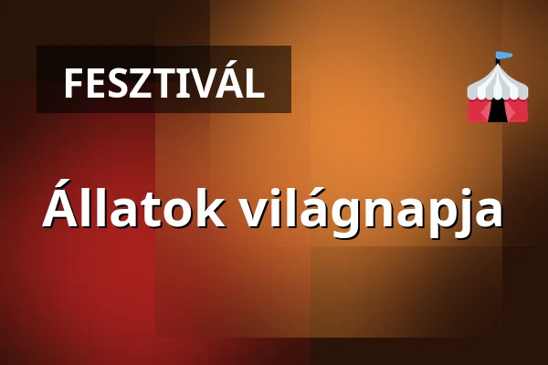 Állatok világnapja — Pásztói Múzeum, Pásztó