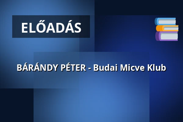 BÁRÁNDY PÉTER - Budai Micve Klub — Frankel Leó úti Zsinagóga, Budapest